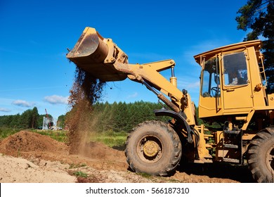 Wheel Loader Excavator Earthmoving