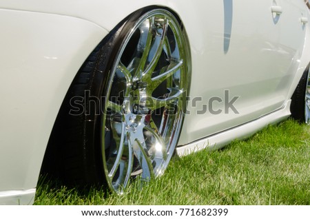 wheel rim tire