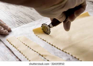 Wheel Size Pasta With Fresh Pasta