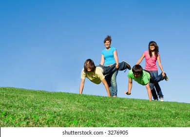 Wheelbarrow Race