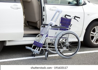 Wheelchair And Car