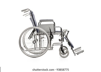 Wheelchair, Isolated On White Background