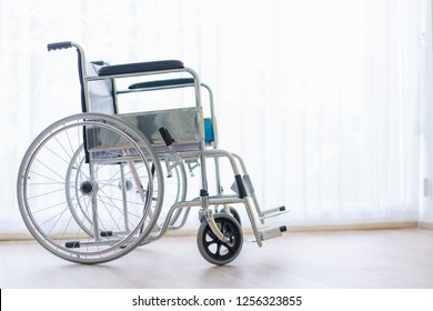 Wheelchair In Medical Office.