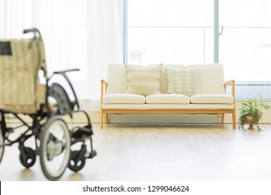 Wheelchair of nursing home