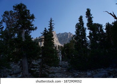 Wheeler Peak In Great Basin National Park Nevada