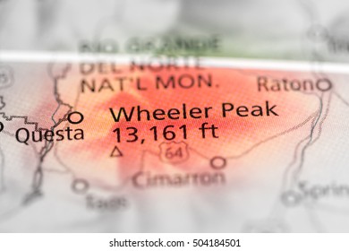 Wheeler Peak. New Mexico. USA