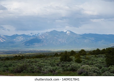 Wheeler Peak In Taos, New Mexico