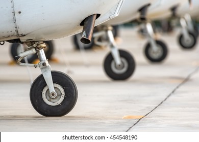 Wheels Of Airplane