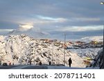 When leaving Nuuk city center this view of Sermitsiaq and the colorful houses in Nuussuaq always catches my eyes.