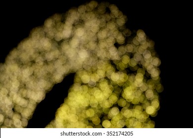 When lights go blurry. Bukeh Background
