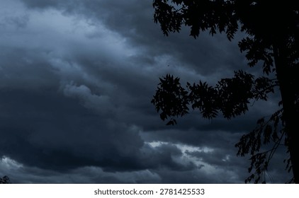When two extremely opposing types of air meet, the lighter, warmer air is rapidly pushed upwards, condensing into large rain clouds called cumulonimbus clouds, or anvil-shaped clouds, which are the source of intense storms.