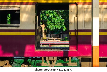 when you look through a train to a tree, it feel seem you are sad, crying, miss someone (selective focus at the tree)