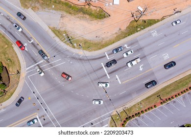 Whenever A Vehicle Crosses A Traffic Intersection, It Becomes A Traffic Jam A Busy Crossroad