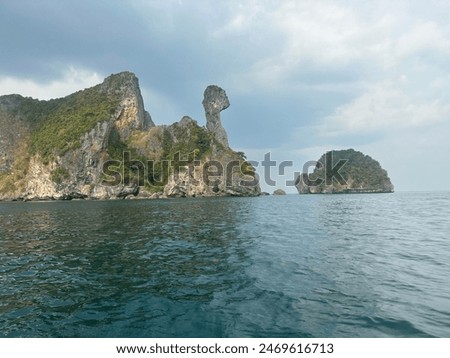 Similar – Wooden boats off island