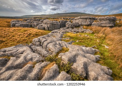 Whernside is a mountain in the Yorkshire Dales in Northern England. It is the highest of the Yorkshire Three Peaks,[1] the other two being Ingleborough and Pen-y-ghent. 