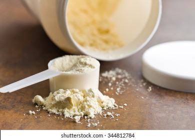 The Whey Protein In Scoop 