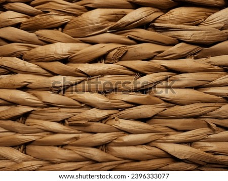 Whicker basket texture background surface