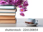 While reading over coffee