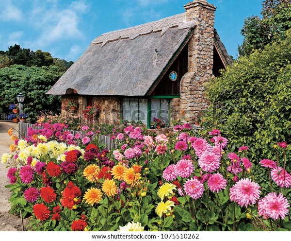 Whimsical Fairy Tale Cottage Carmel By Stock Photo Edit Now