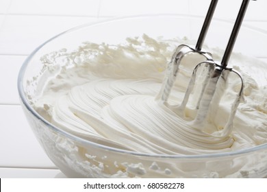 Whipped Cream And Mixer