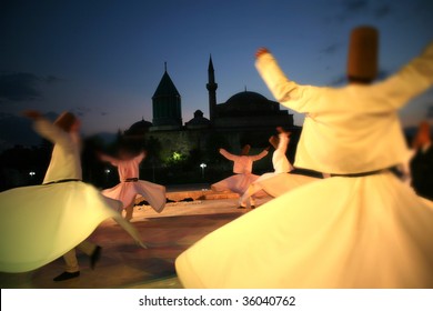 whirling dervish - Shutterstock ID 36040762