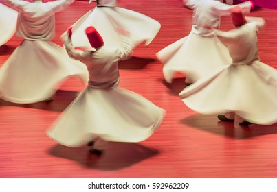 Whirling Dervish sufi religious dance - Konya, Turkey