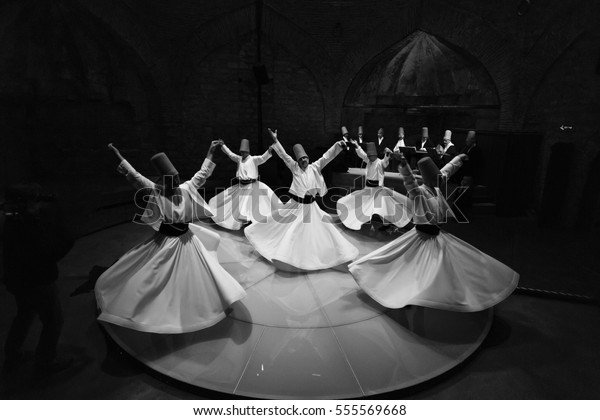 Whirling Dervishes and Musicians\
Perform-Istanbul -Turkey\
11-02-2013