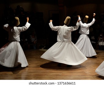 Whirling Dervishes Show, Sufi Music, Cappadocia, Turkey