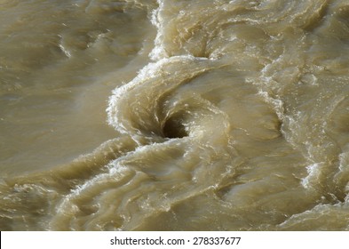     Whirlpool in river 
