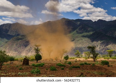 Whirlwind In Great Rift Valley - Ethiopia