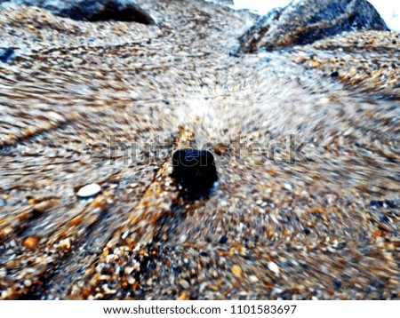 Whirlwind of sand