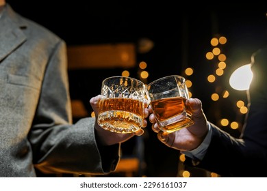 whisky, para una agradable fiesta en un bar o un restaurante.