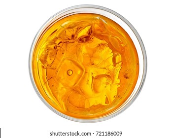 Whiskey Glass, Top View