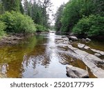 Whiskey Rapids in Algonquin Provincial Park Ontario Canada