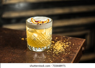 Whiskey Sour Drink Lighting