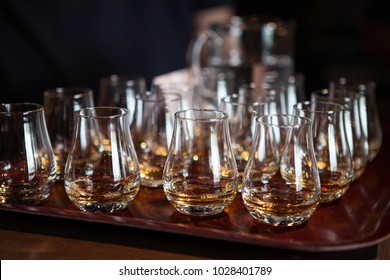 Whiskey Tasting, 10 Year Old Single Malt  In Scotland