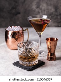 Whiskey and tea