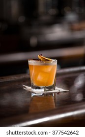 Whisky Sour On The Bar