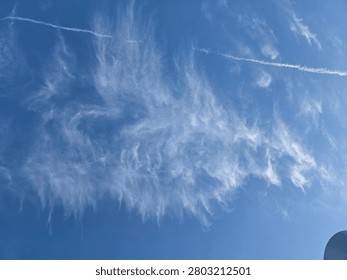 The whispy clouds in the sky2