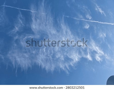 The whispy clouds in the sky2
