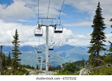 Whistler Mountain ski lift
