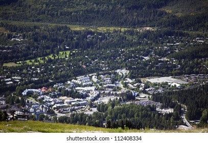 Whistler Village, Aerial View