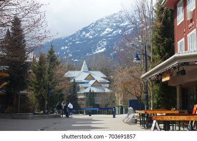 Whistler Village In Canada