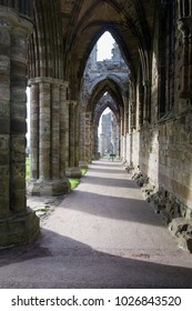 Whitby Abbey, ruins of a benedictine monastery associated with Dracula stories