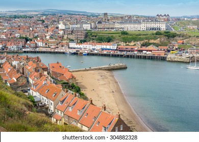 Whitby Beach On The North Yorkshire Coast