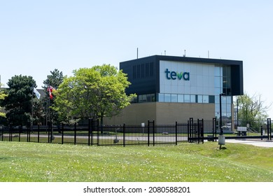 Whitchurch-Stouffville, On, Canada: - May 30, 2021: Teva facility in Whitchurch-Stouffville, On, Canada. Teva Pharmaceutical Industries Ltd. is an Israeli pharmaceutical company.