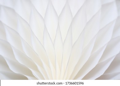 White abstract background with bizarre pattern. Soft lines transition light and dark shadows. Photos with soft focus.