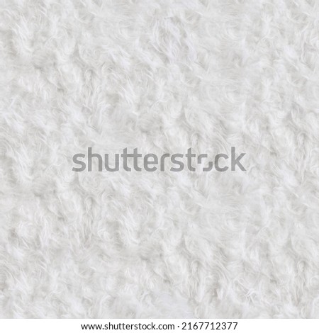 White Alpaca Seamless Patten, Animal Skin and Fur Textures, Closeup Natural Beautiful Leather Surface for Material Design, Textile Pattern, Abstract Exotic Wallpaper