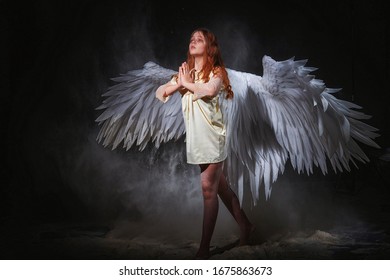 158 Dark Couples With Angel Wings Images, Stock Photos & Vectors ...