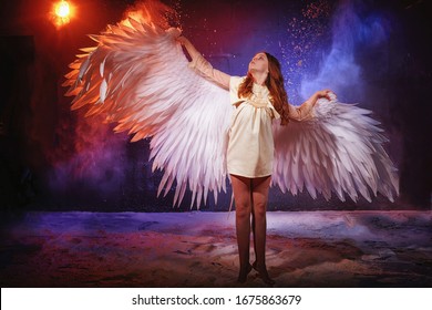 158 Dark Couples With Angel Wings Images, Stock Photos & Vectors ...